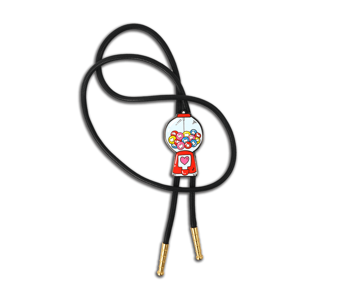Gumball Bolo Tie