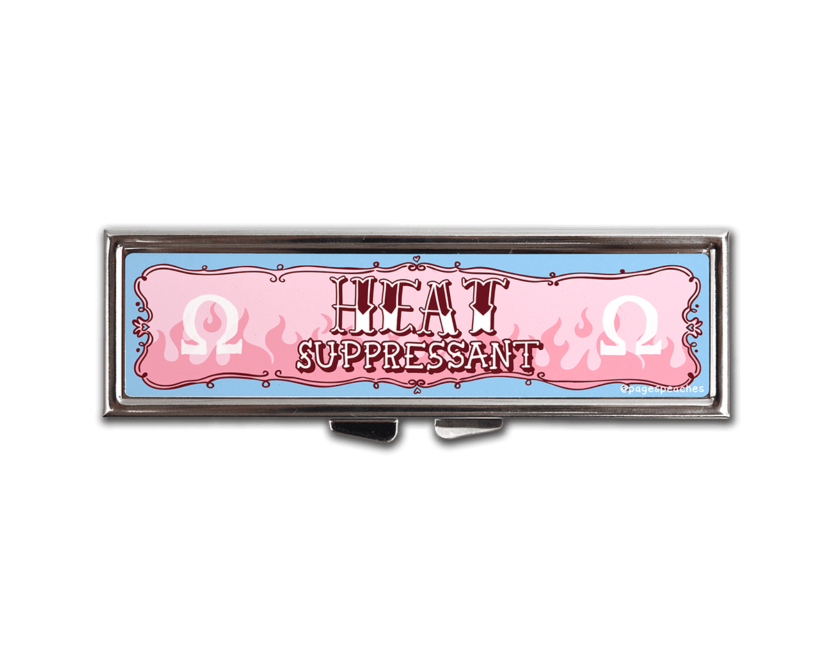 Heat Suppressant MINI 7 Day Pill Case