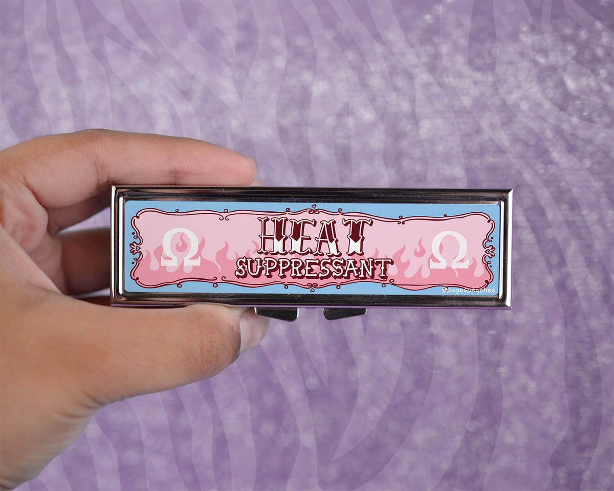 Heat Suppressant MINI 7 Day Pill Case