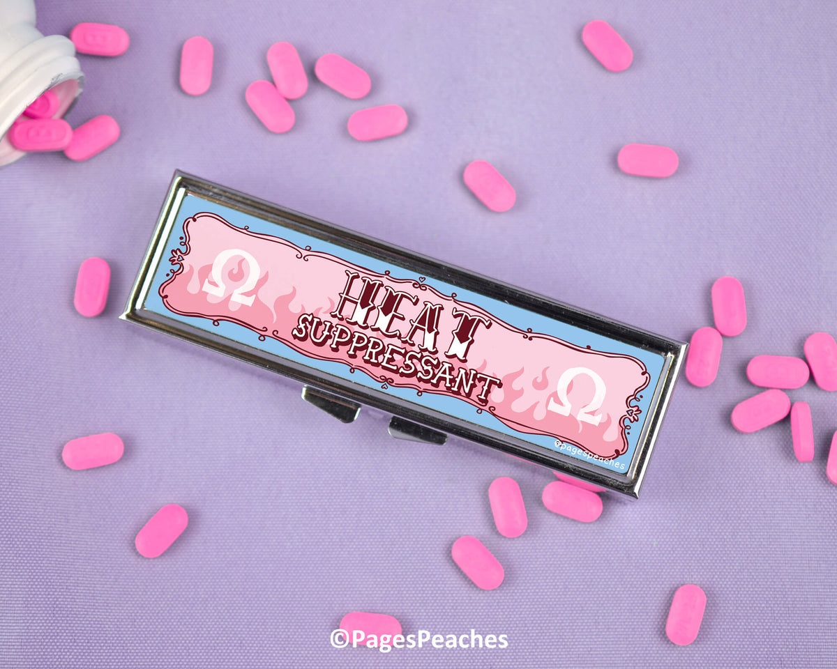 Heat Suppressant MINI 7 Day Pill Case