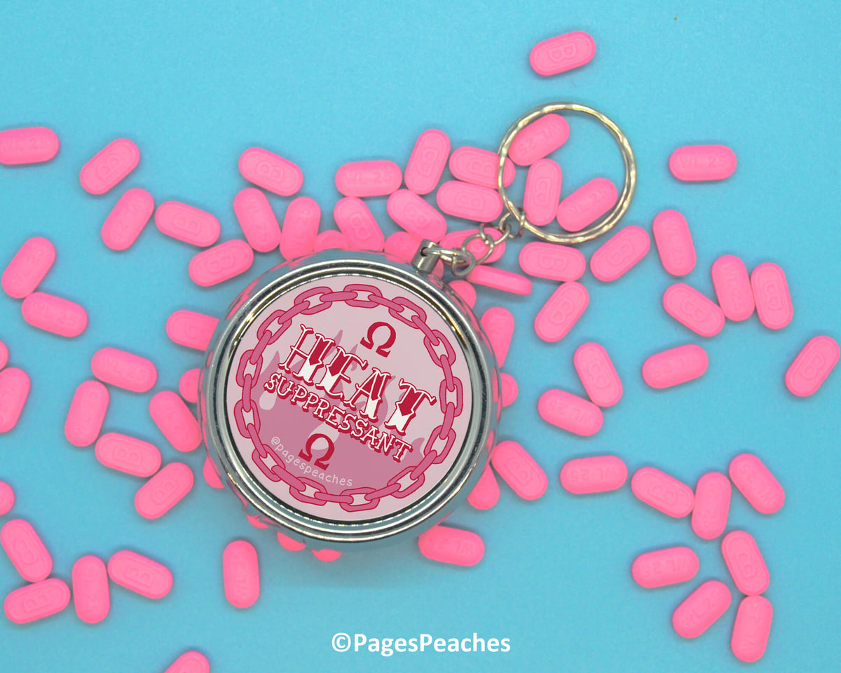 Omegaverse Rut and Heat Pill Case Duo