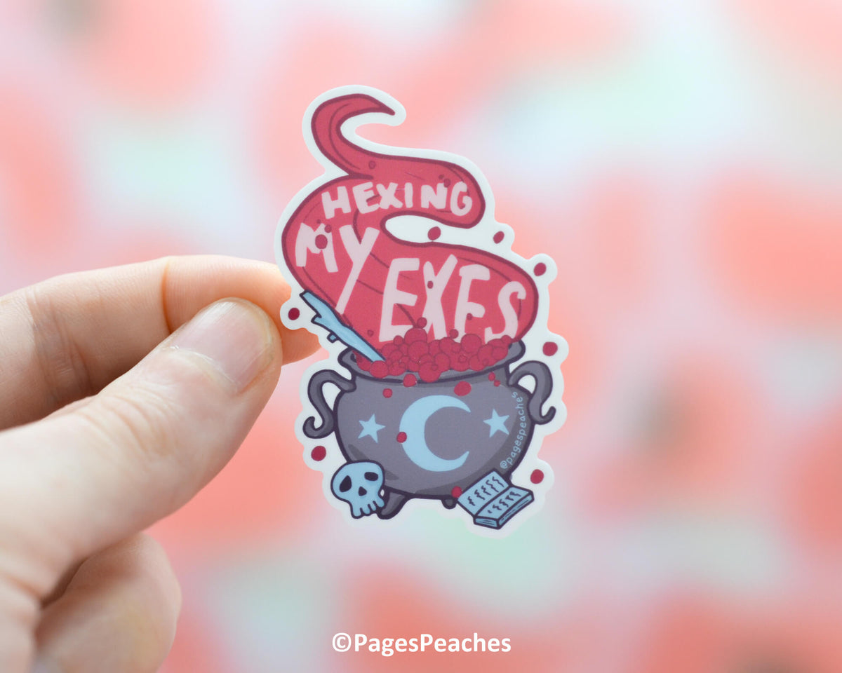 Large Hexing My Exes Sticker