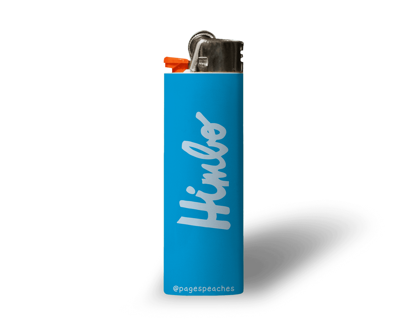 Matte vinyl lighter wrap with the word “Himbo” in bold letters