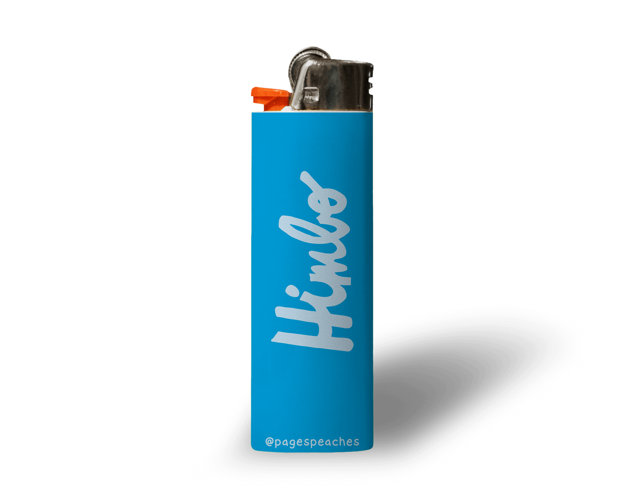 Matte vinyl lighter wrap with the word “Himbo” in bold letters