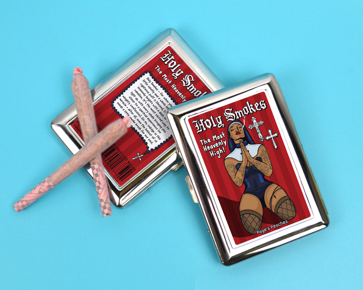 Holy Smokes Cigarette Case