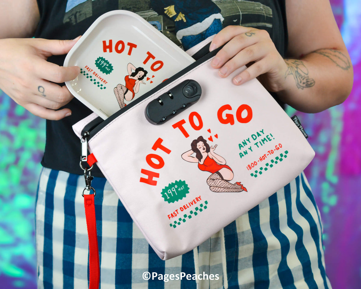 Hot To Go Smell Proof Pouch