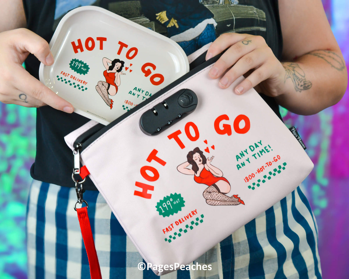 Hot To Go Rolling Tray