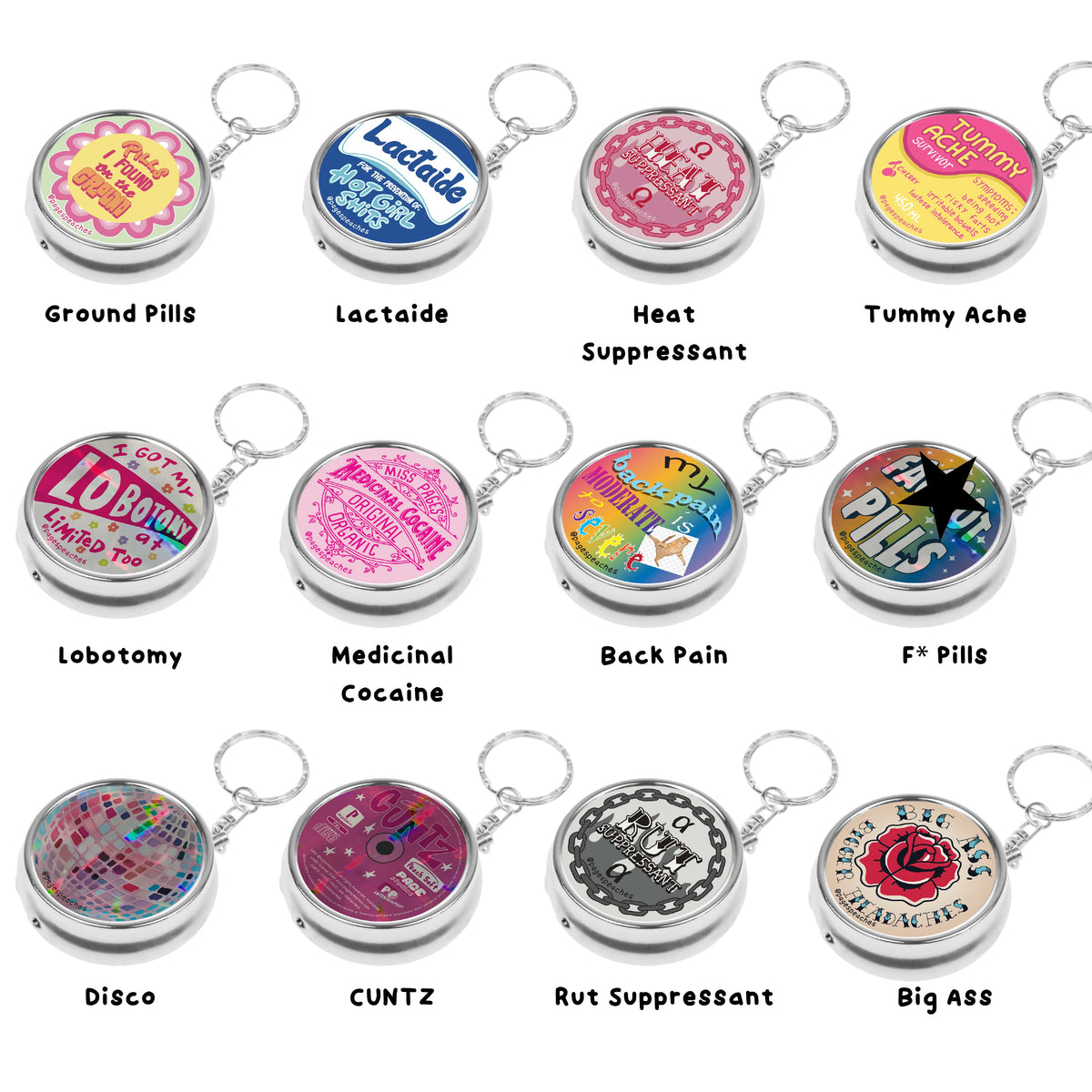 B-Grade Pill Case