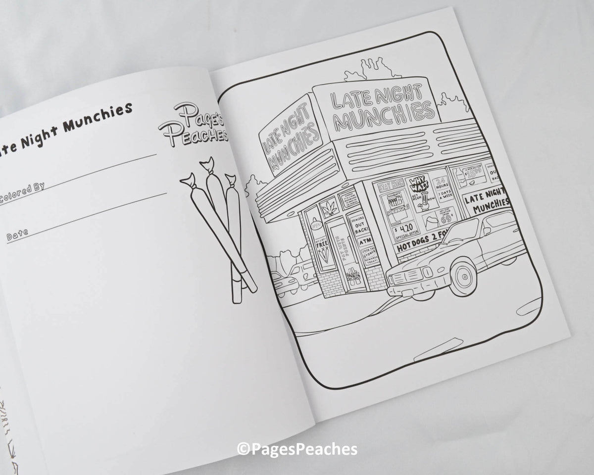 420 Edition Coloring Book