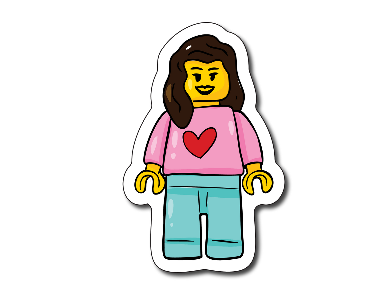 Mini Figure Sticker