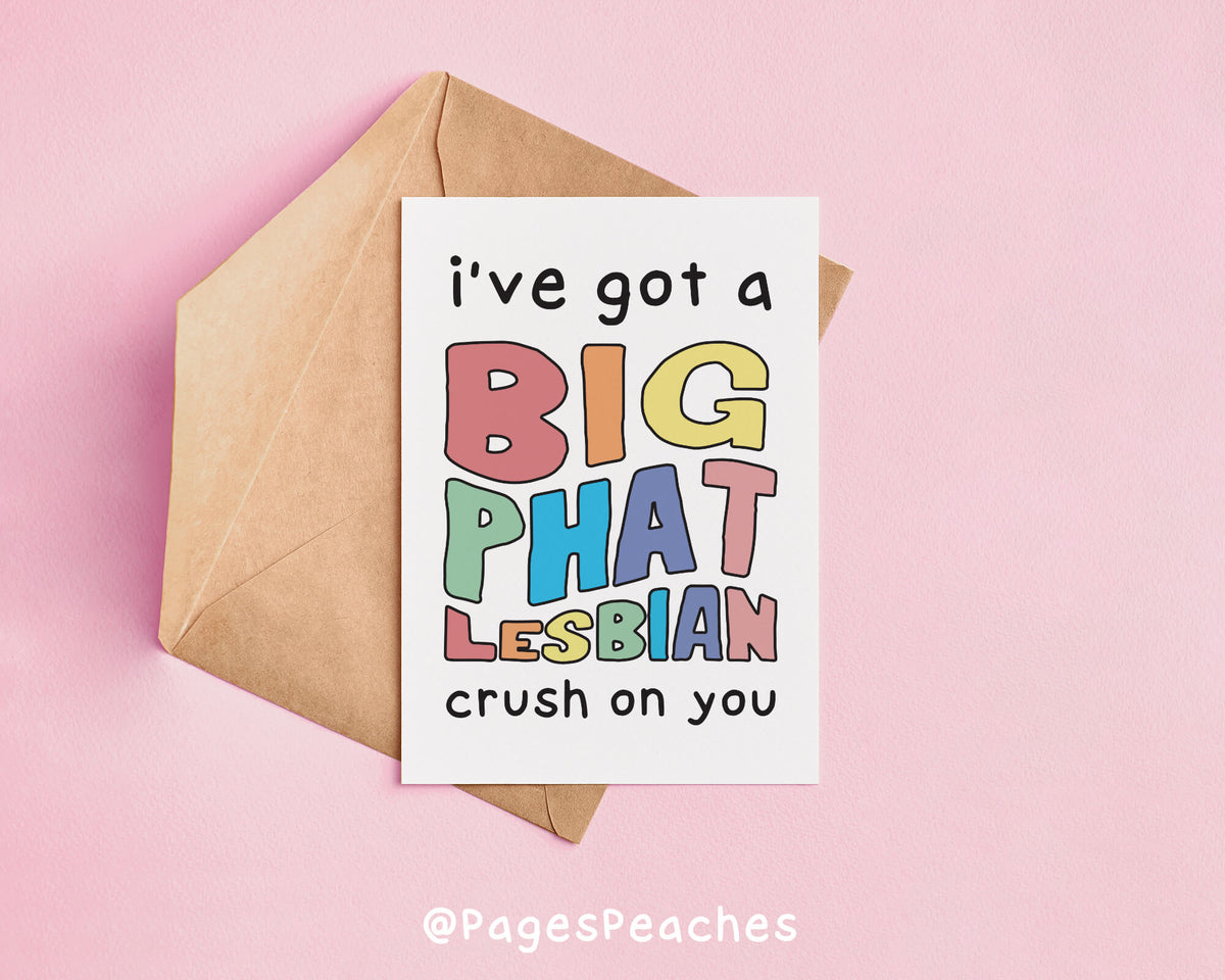 Lesbian Crush Card