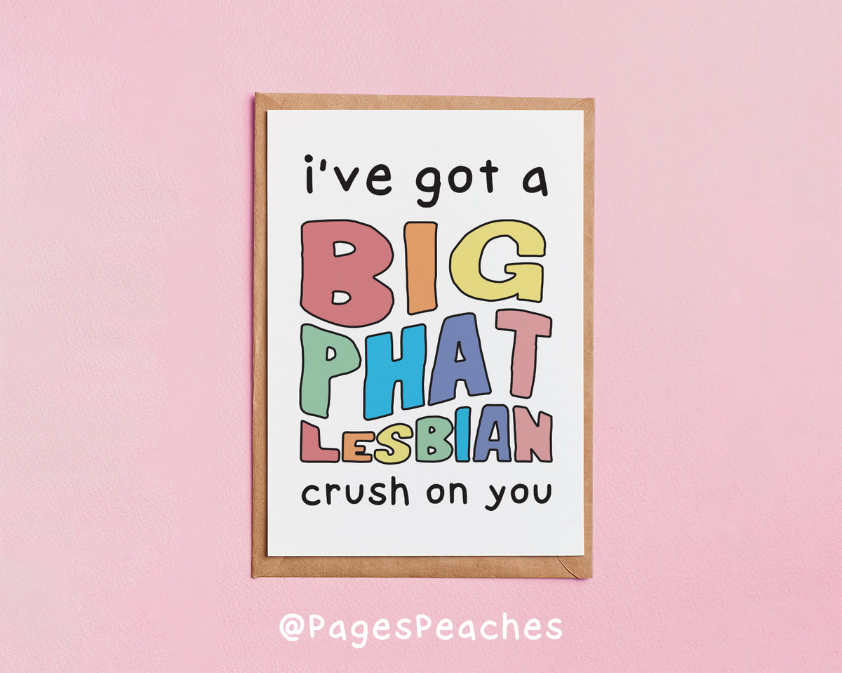 Lesbian Crush Card