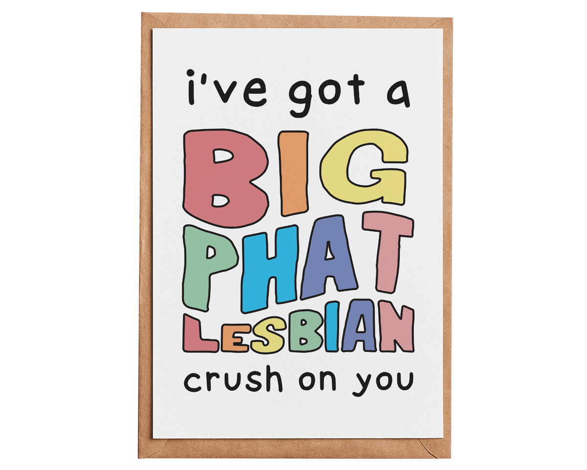 Lesbian Crush Card