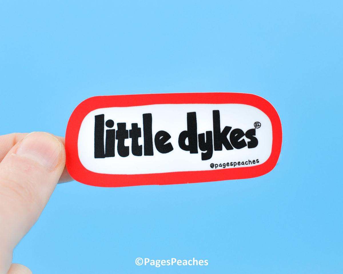 Large Little Dykes Sticker