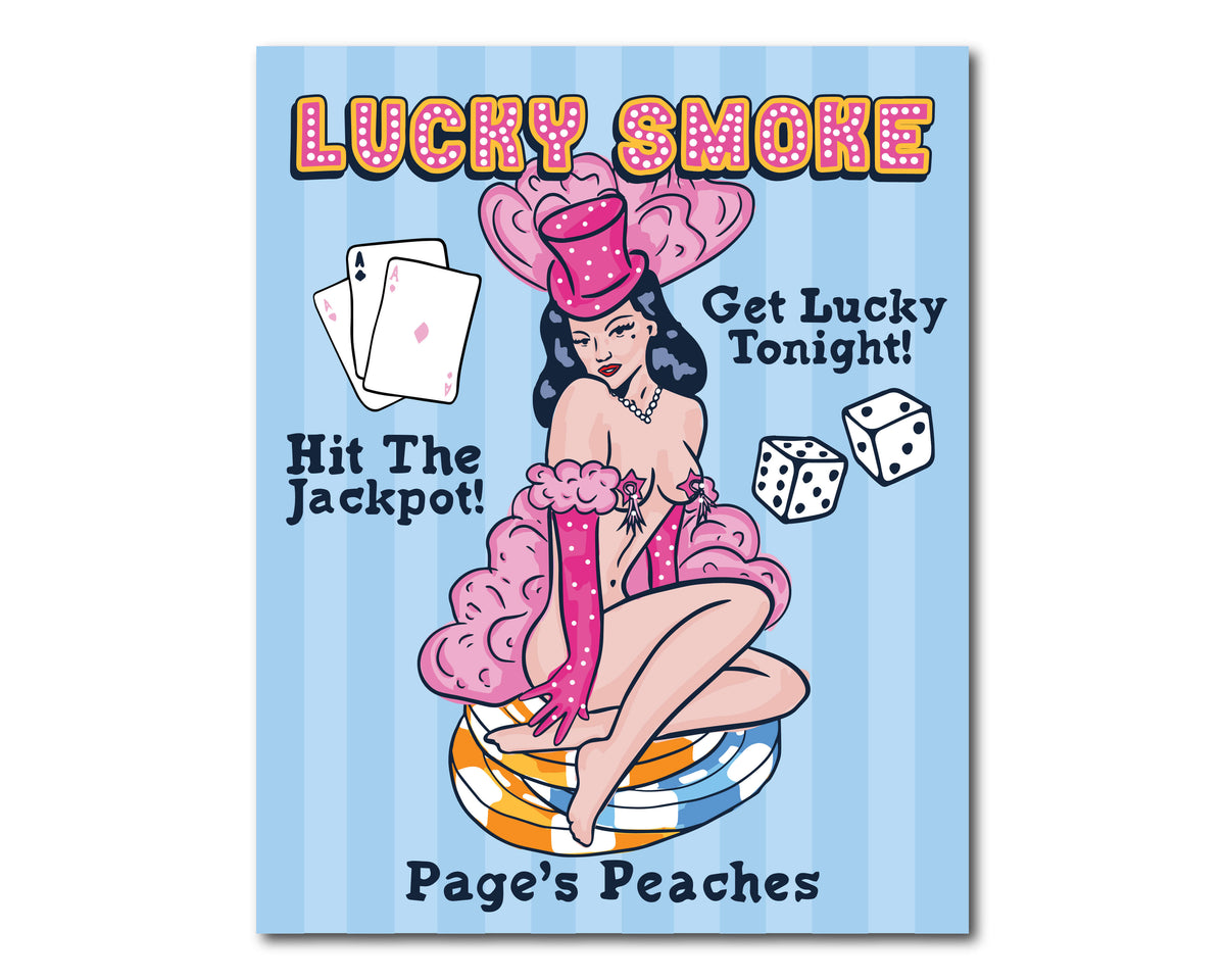 Lucky Smoke Print