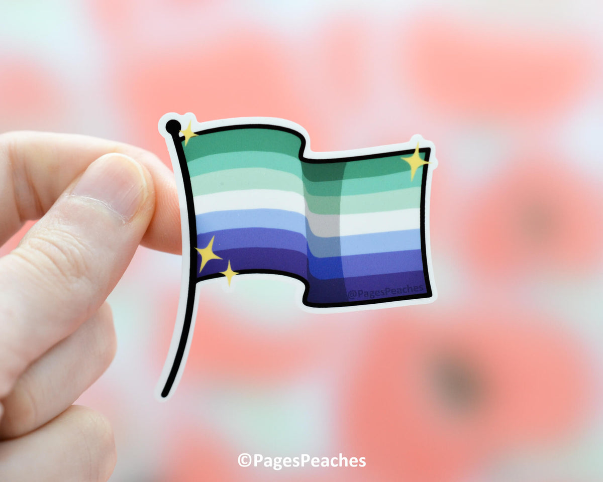 Large MLM Pride Flag Sticker