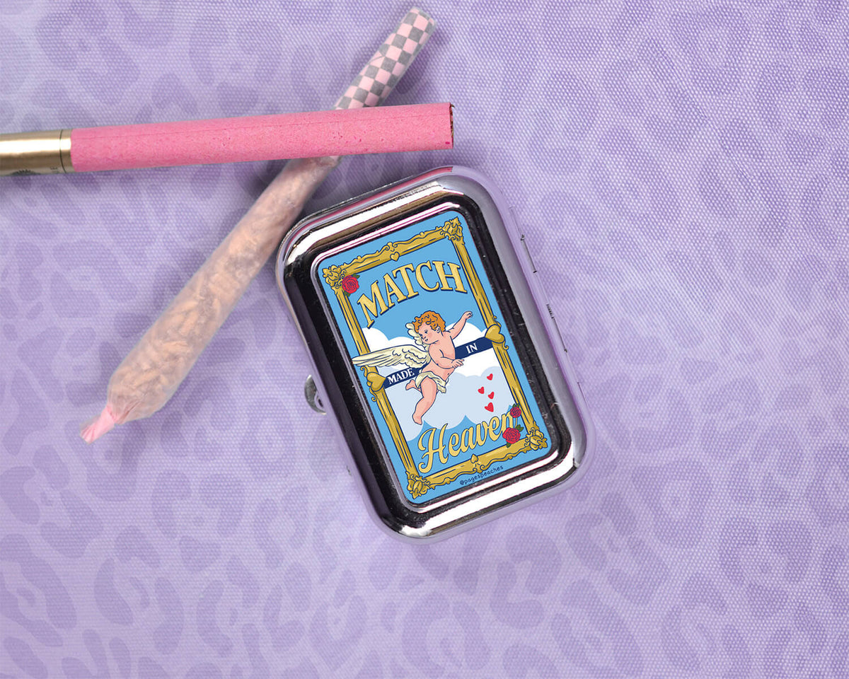 Match In Heaven Portable Ashtray