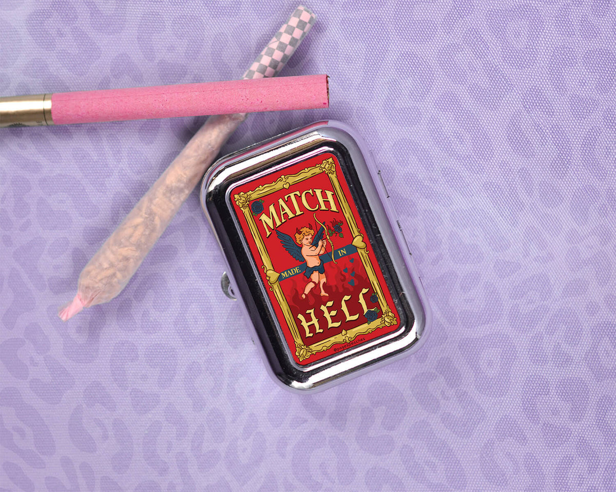 Match In Hell Portable Ashtray