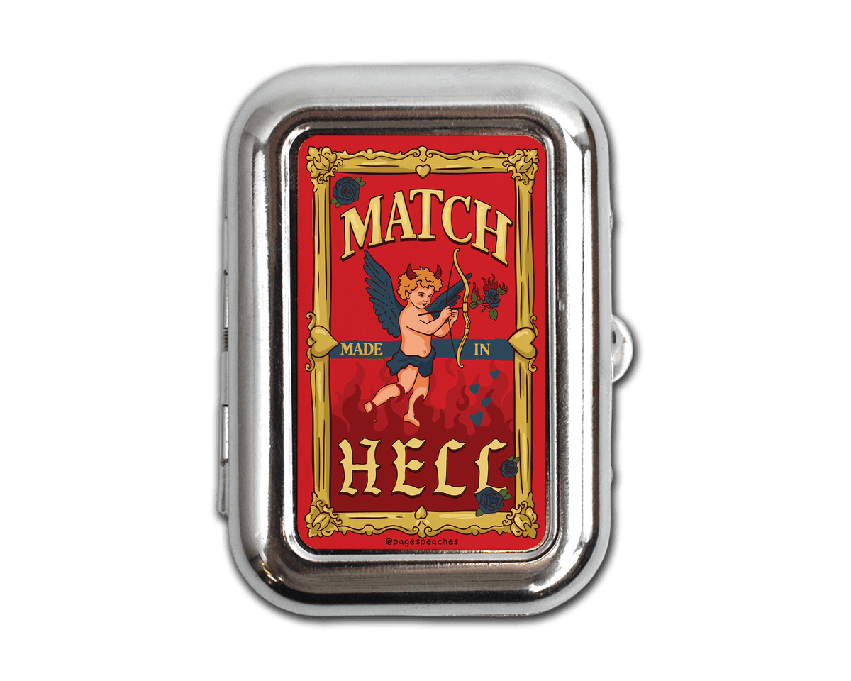 Match In Hell Portable Ashtray