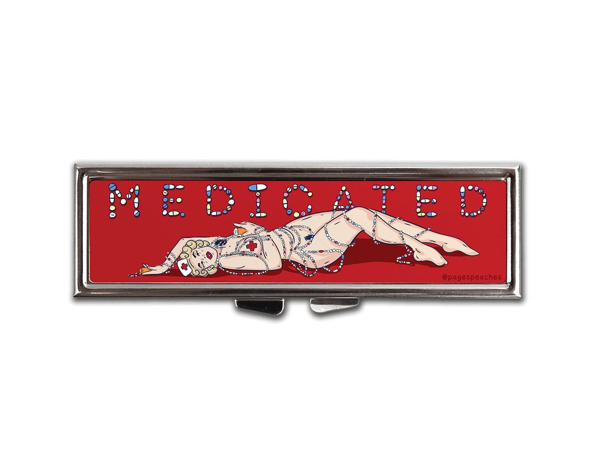 Medicated MINI 7 Day Pill Case