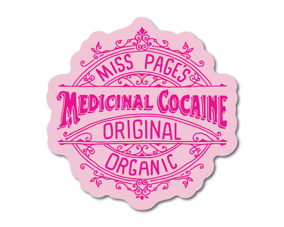 Mini Medicinal Coke Sticker