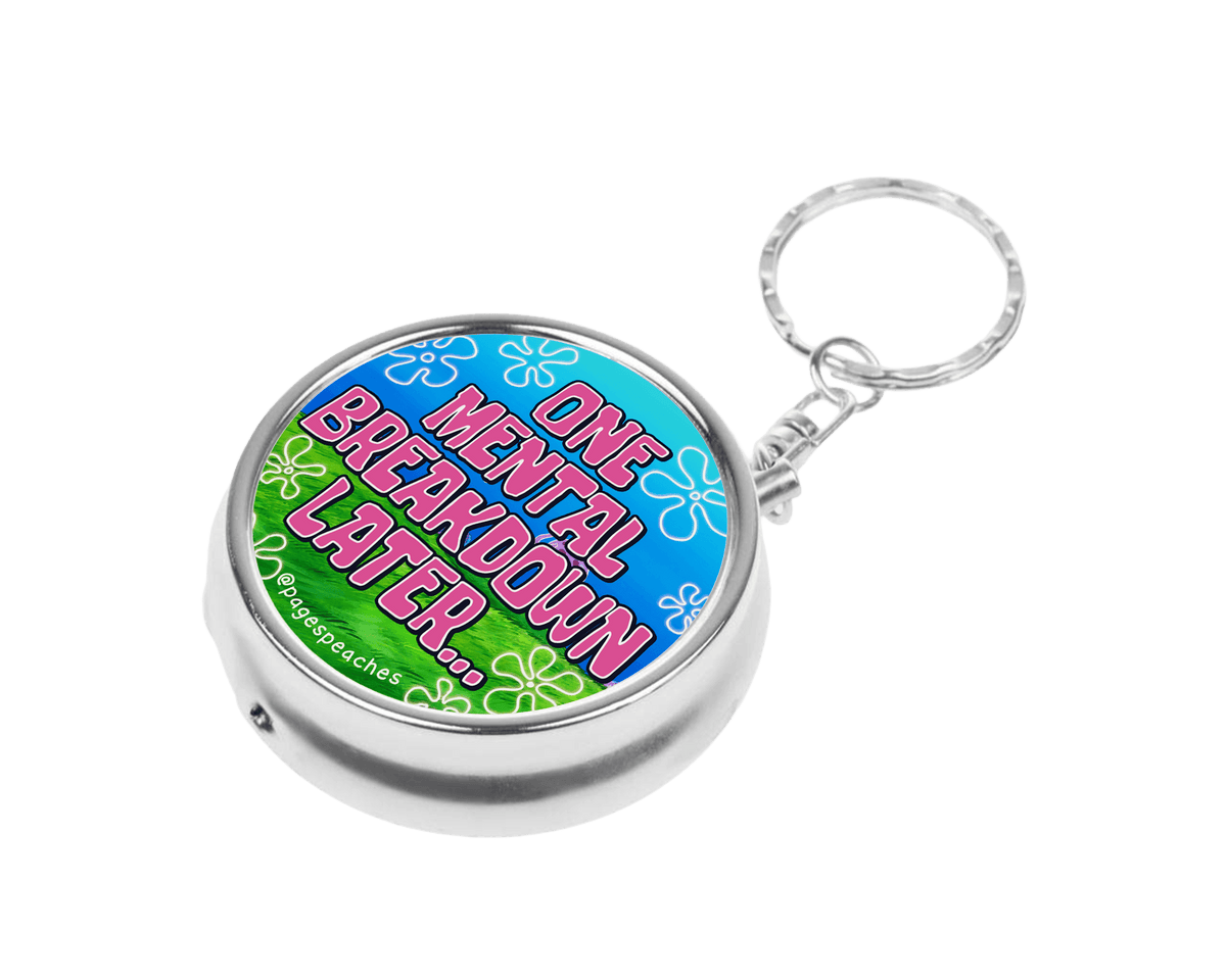 Mental Breakdown Pill Case