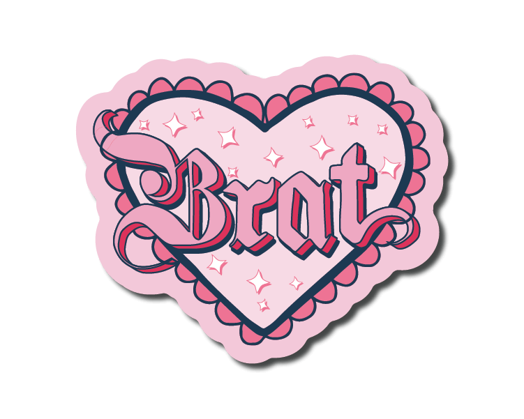 Mini Brat Sticker