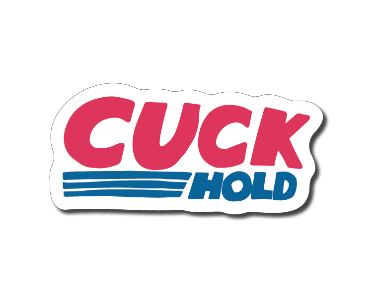 Mini Cuck Hold Sticker