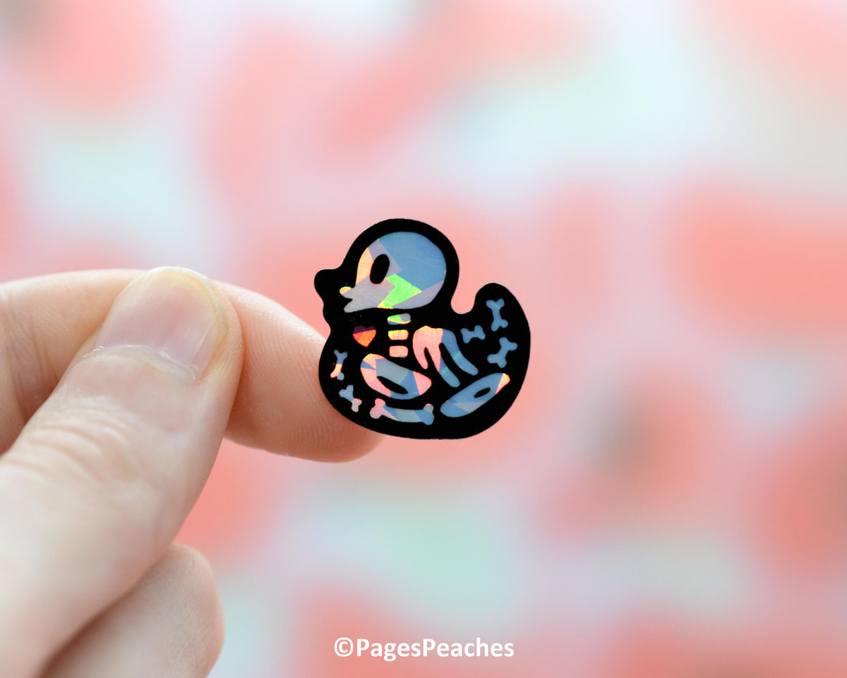 Mini Holo Ducky Sticker