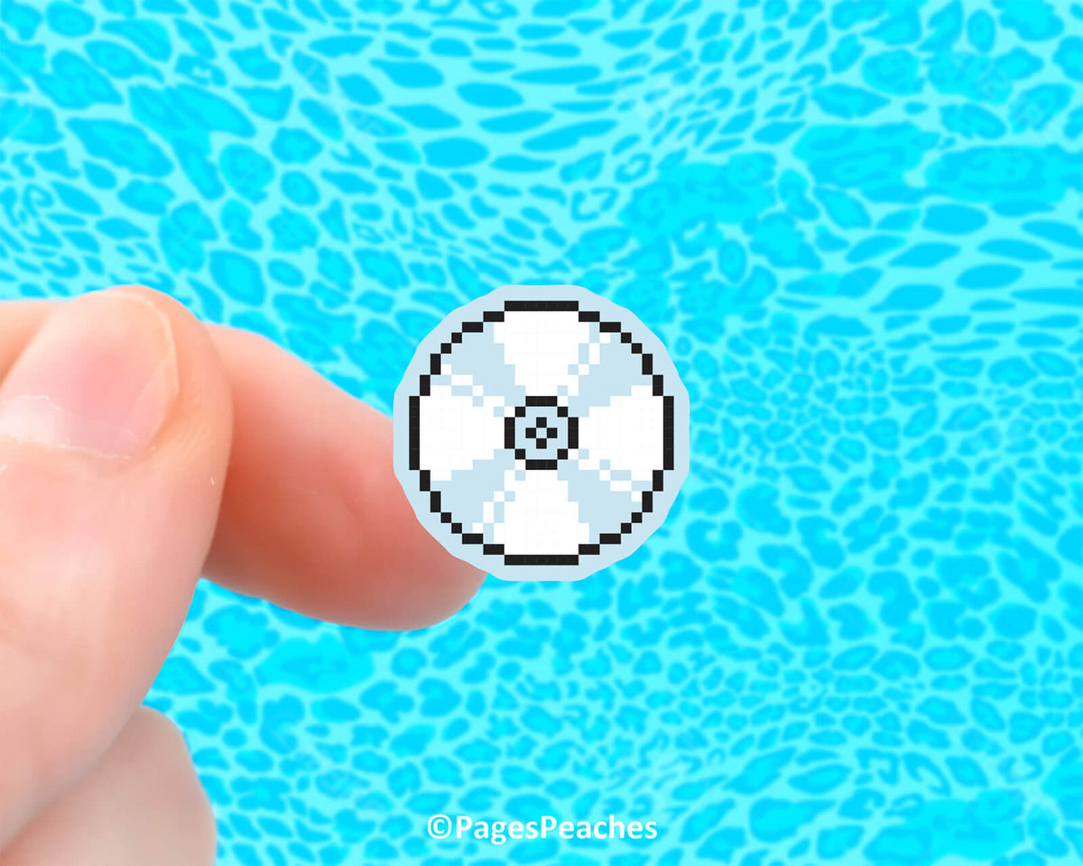 Mini 8Bit CD Sticker