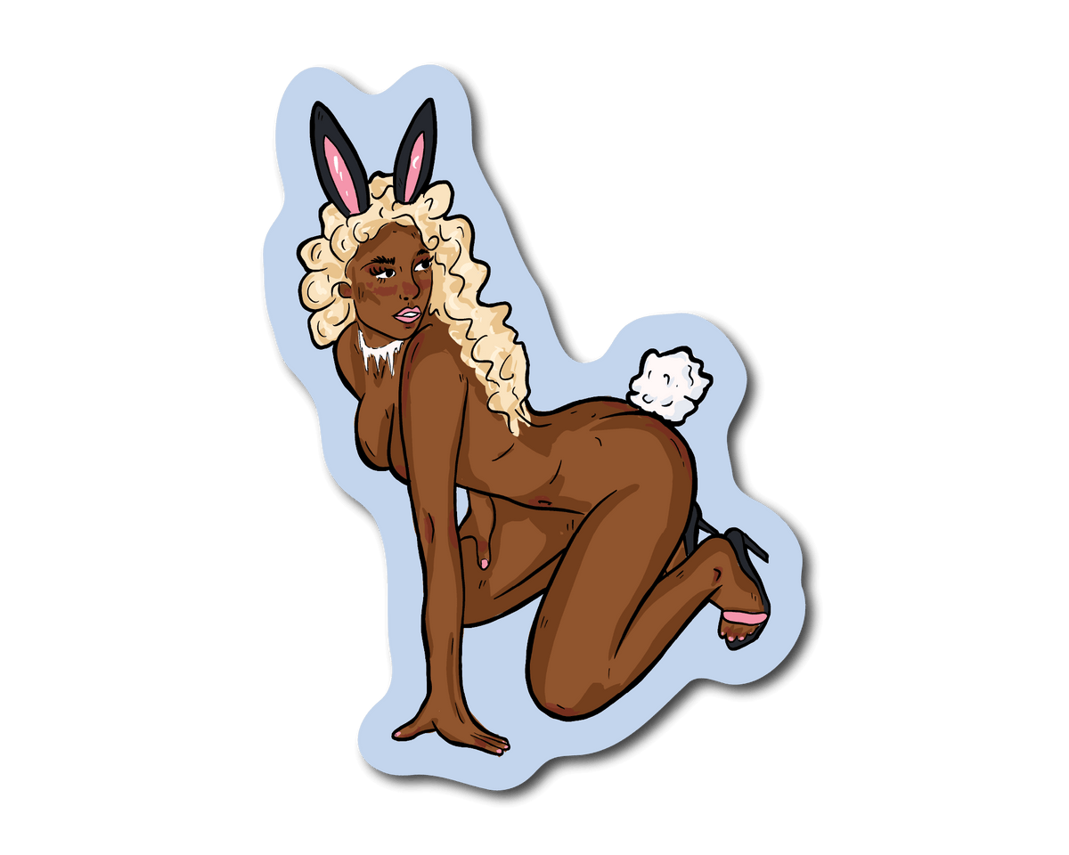 Mini Miss Bunny Sticker