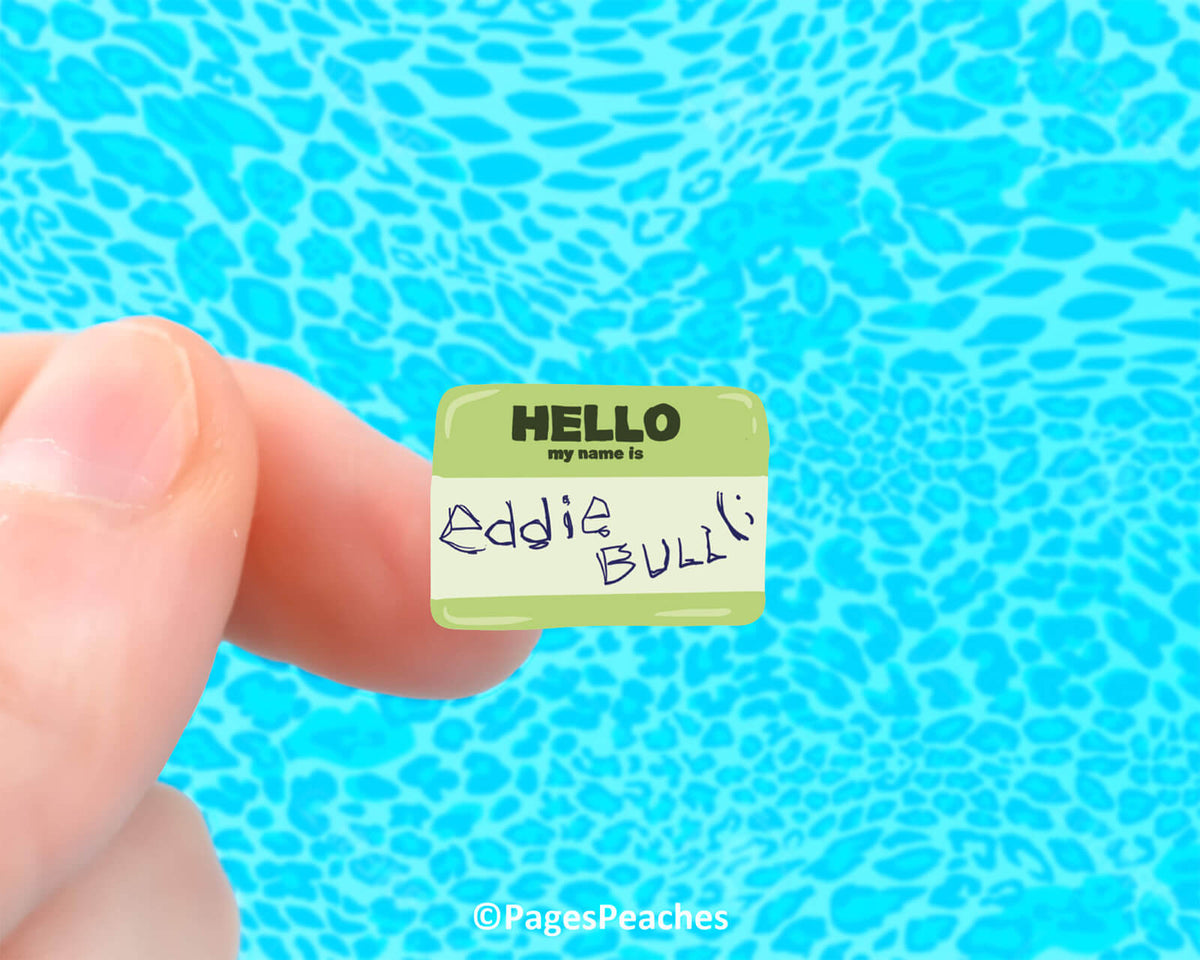 Mini Eddie Bull Sticker