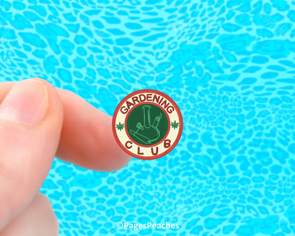 Mini Gardening Club Sticker