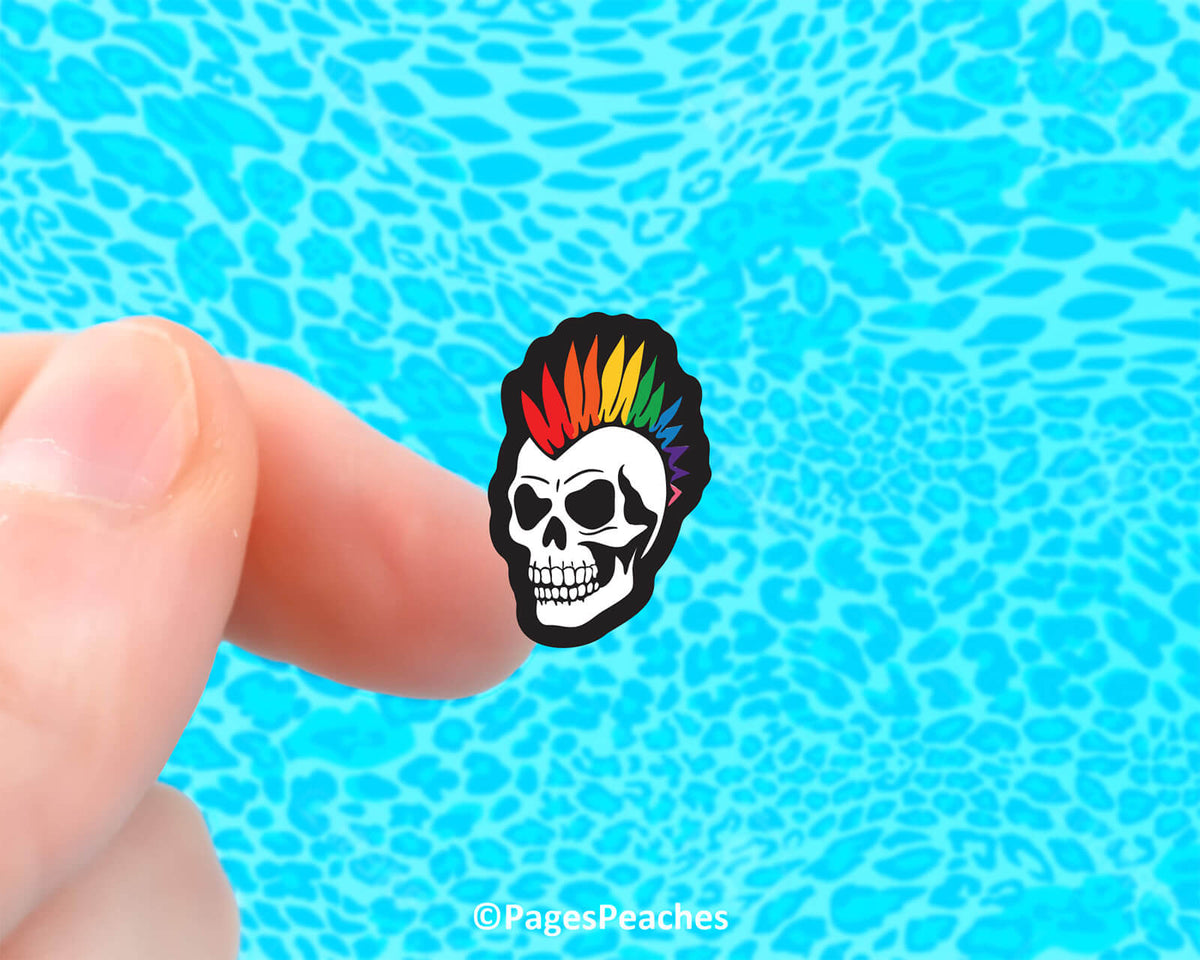 Mini Skull Sticker