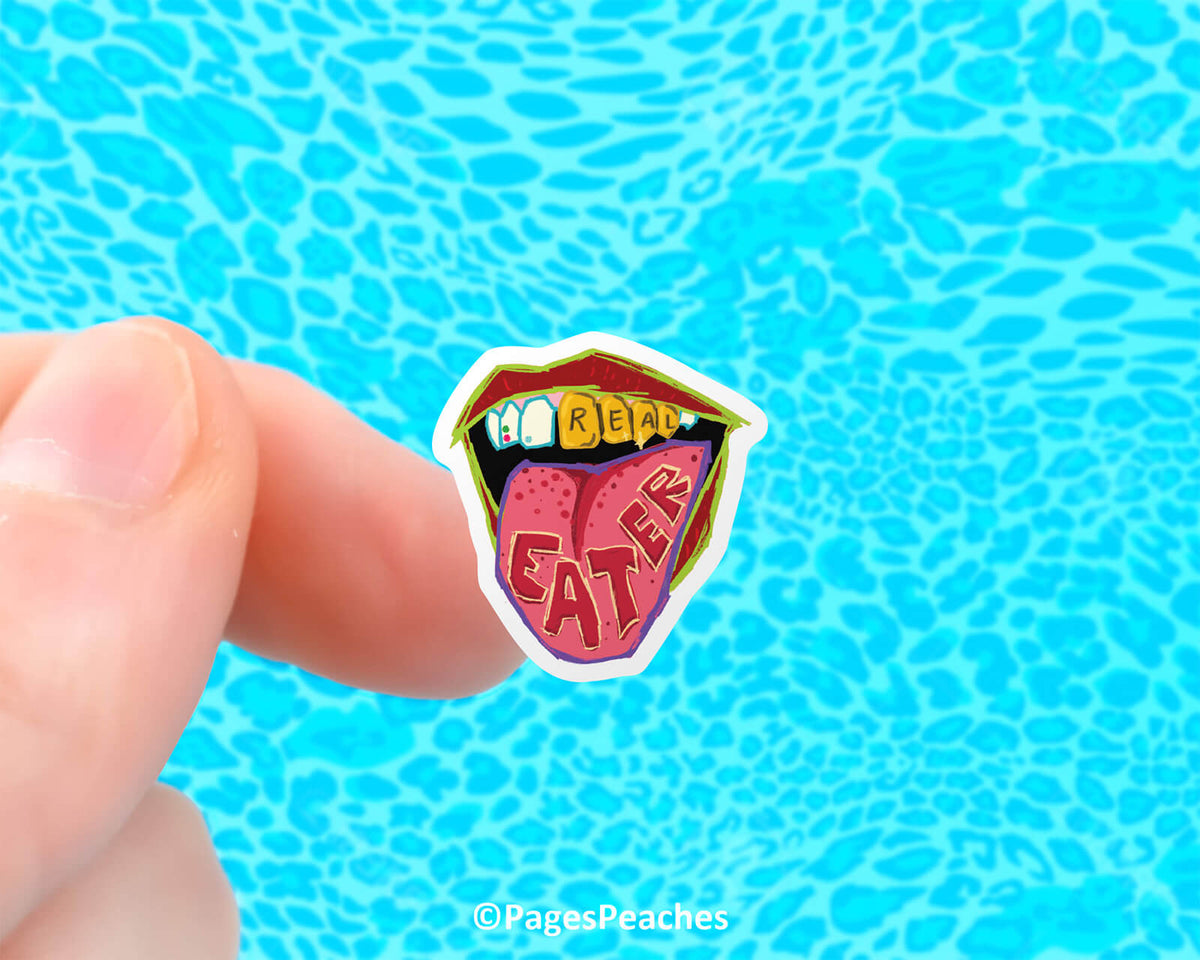 Mini Real Eater Sticker