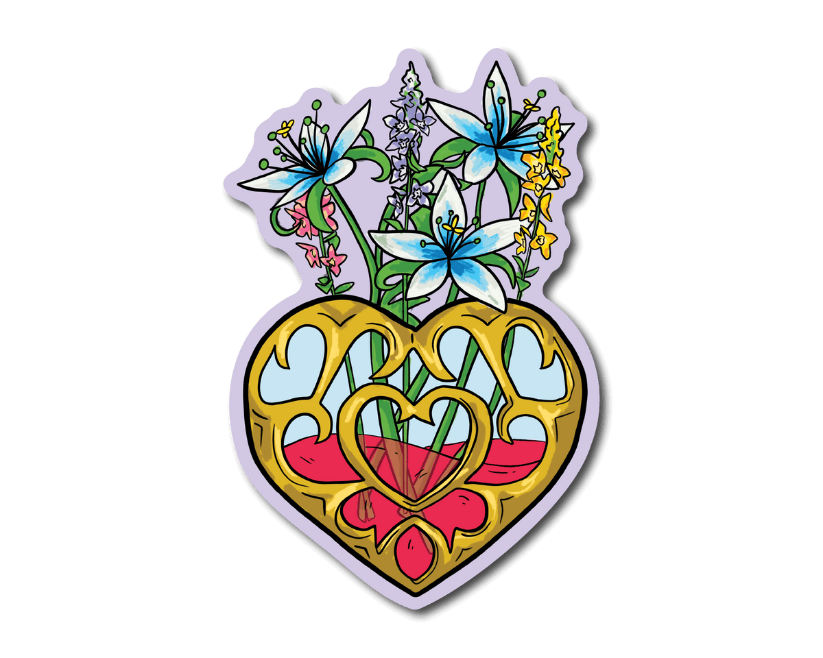 Mini Game Heart Sticker