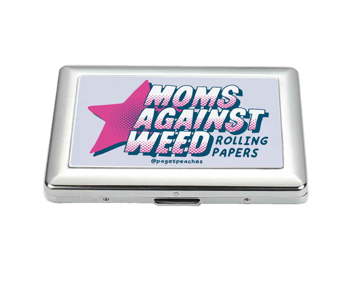 Moms Against Weed Cigarette Case