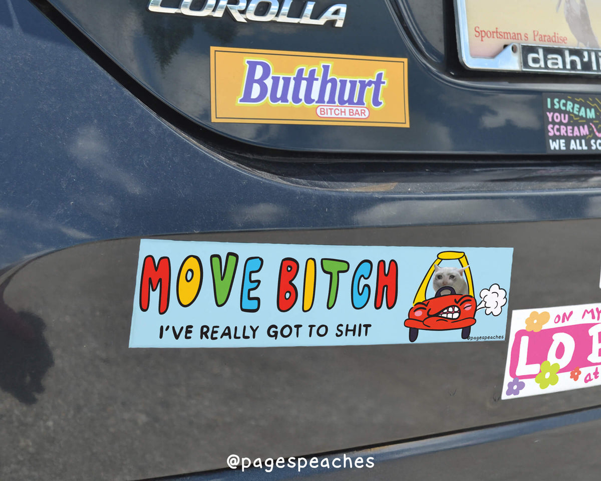 I&#39;ve Gotta Shit Bumper Sticker