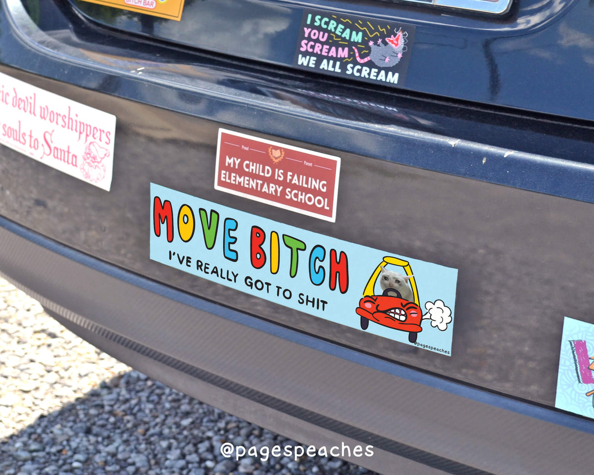 I&#39;ve Gotta Shit Bumper Sticker