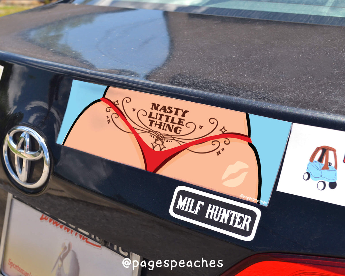 Nasty Little Thing Bumper Sticker