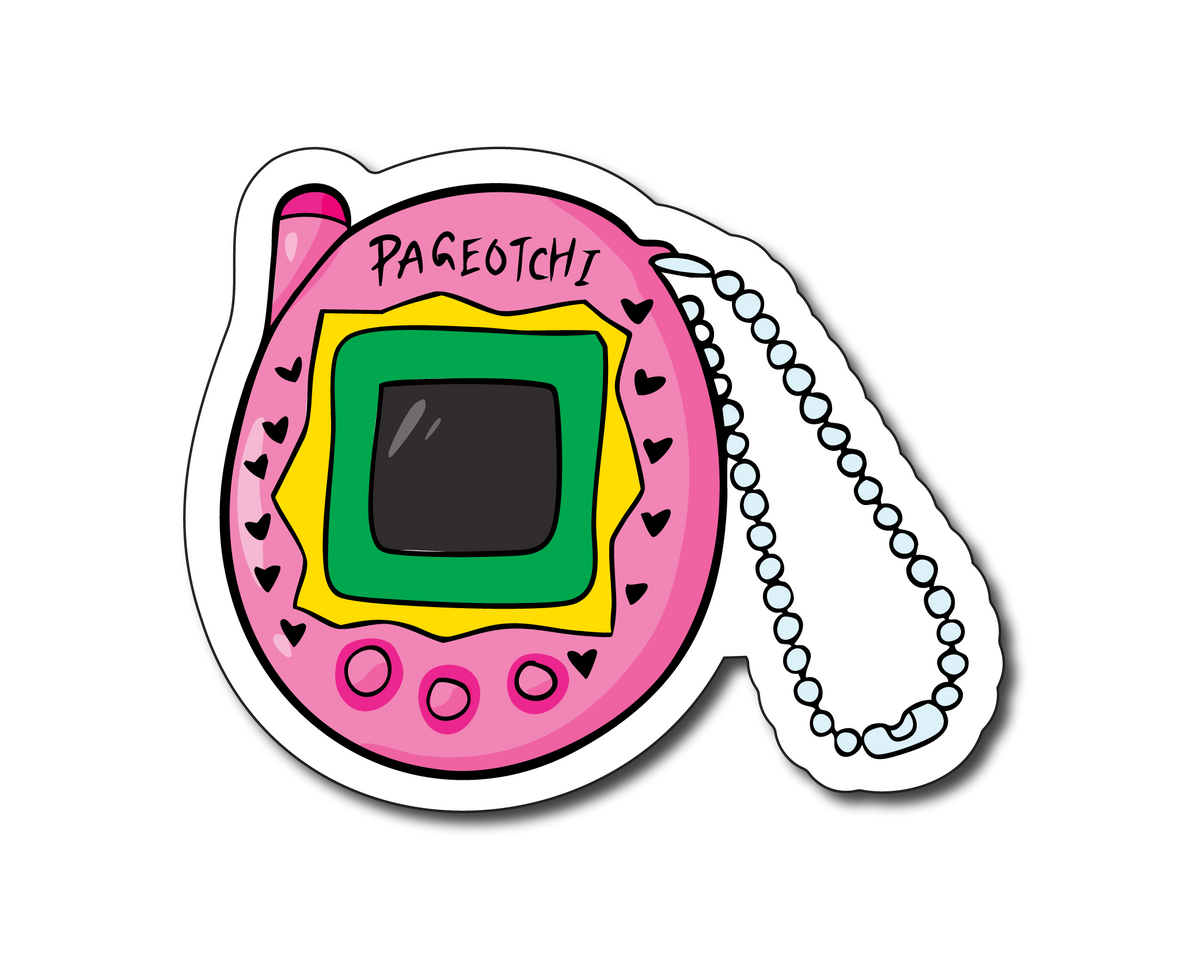 Mini Pageotchi Sticker