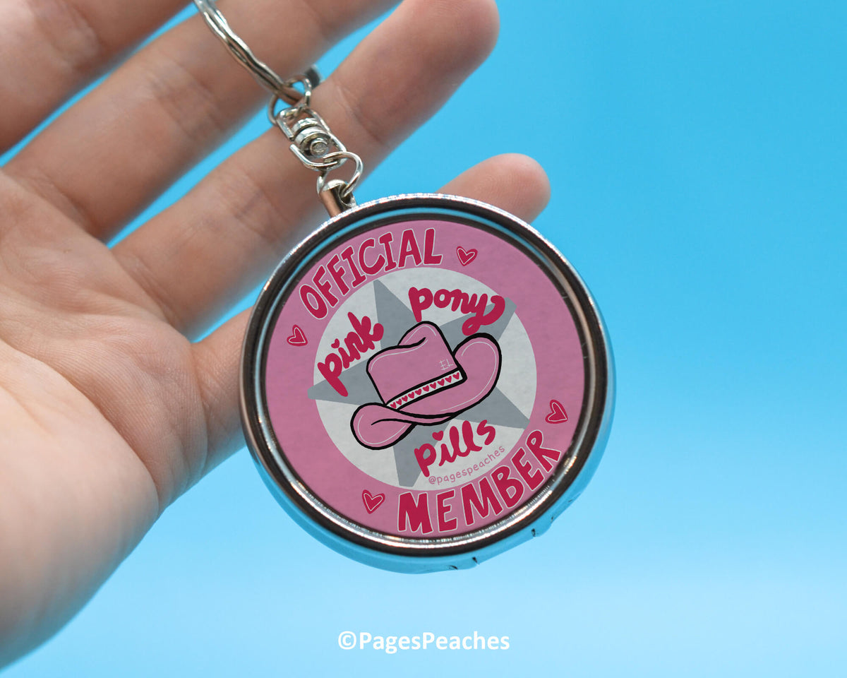 Pink Pony Pills Case