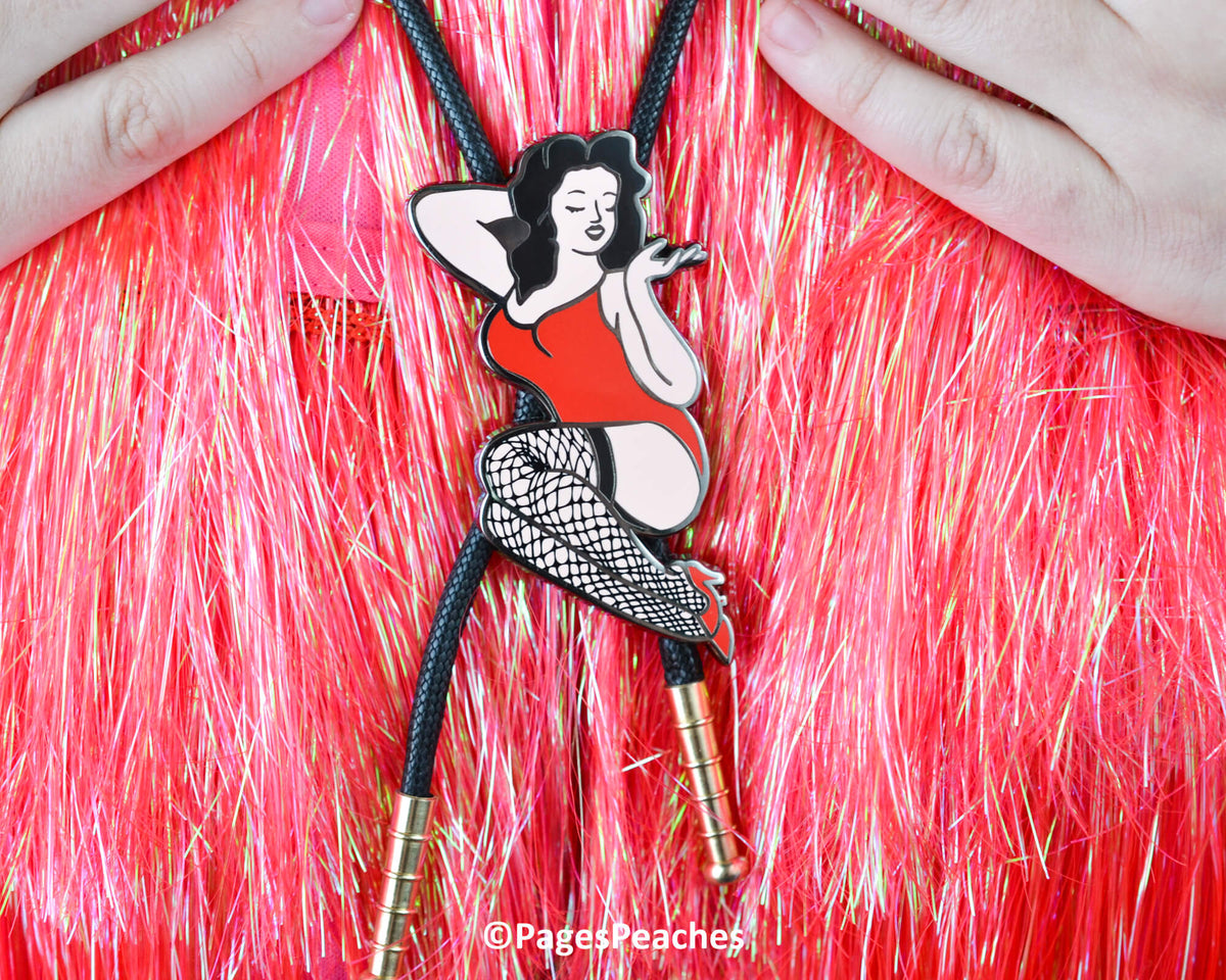 Pinup Bolo Tie
