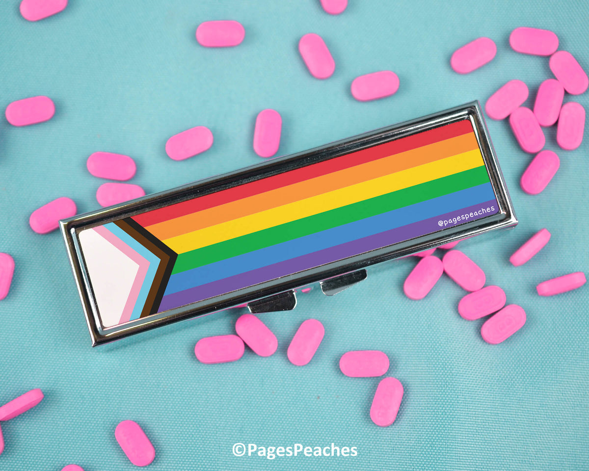 Progress Pride MINI 7 Day Pill Case