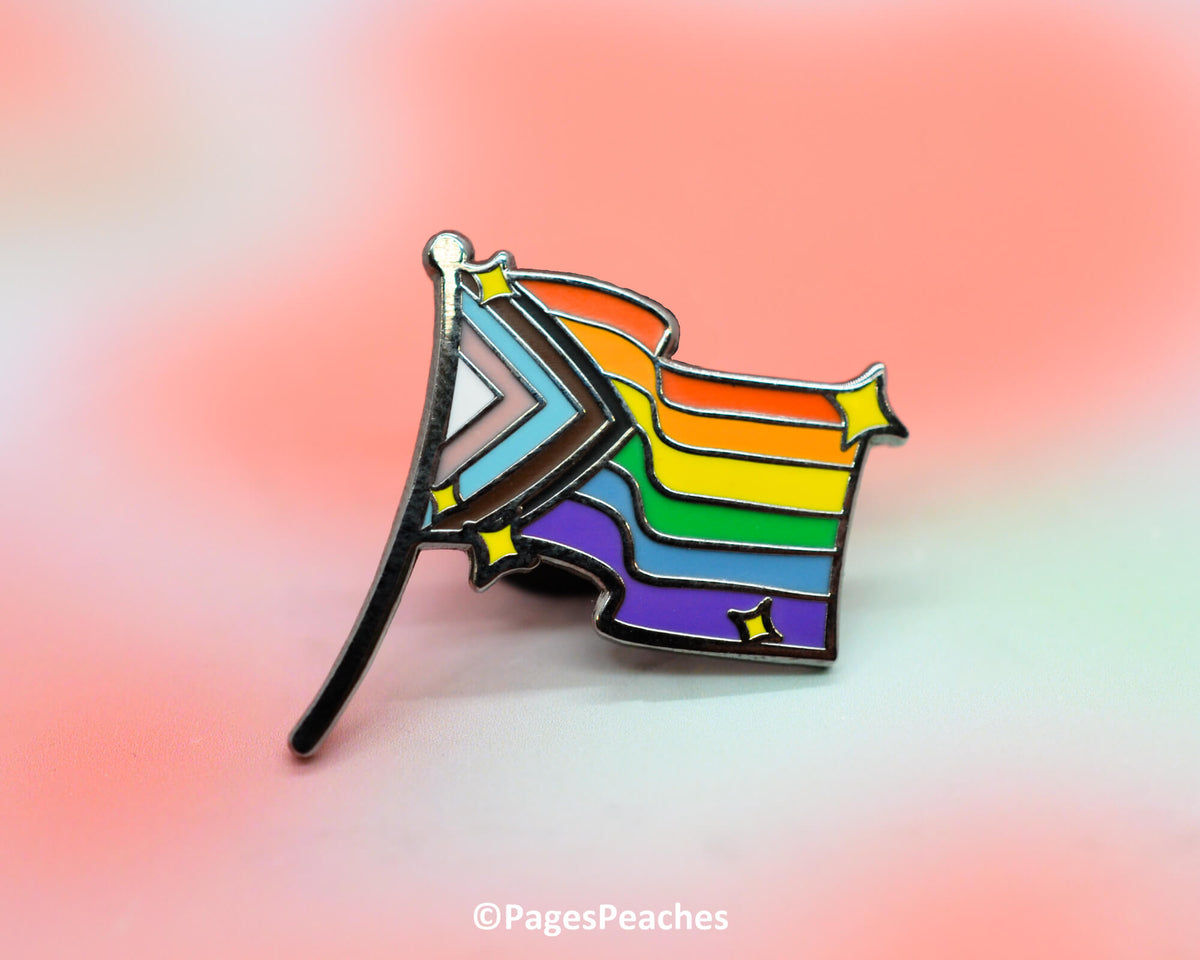 Hard Enamel Progress Pride Pin