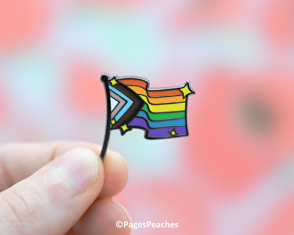 Hard Enamel Progress Pride Pin