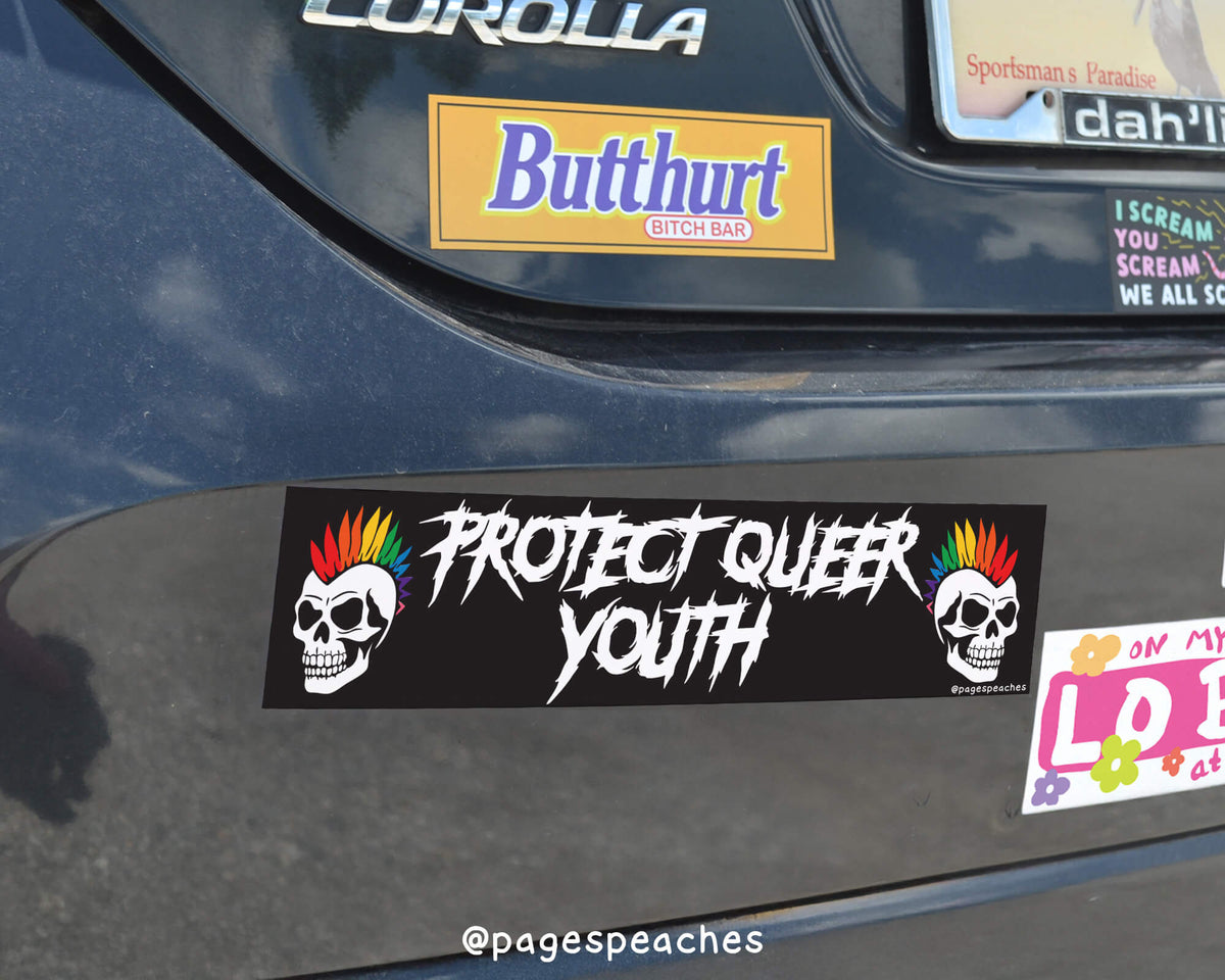 Protect Queer Youth Bumper Sticker