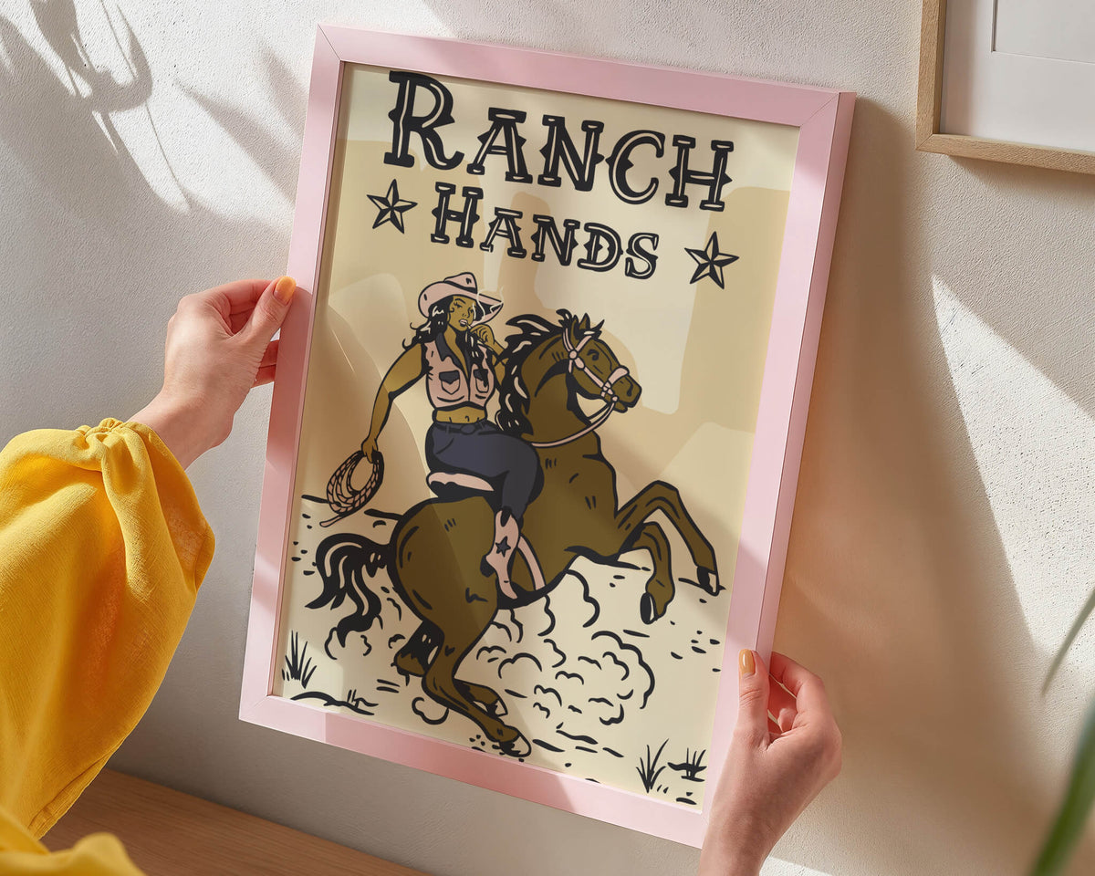 Ranch Hands Print