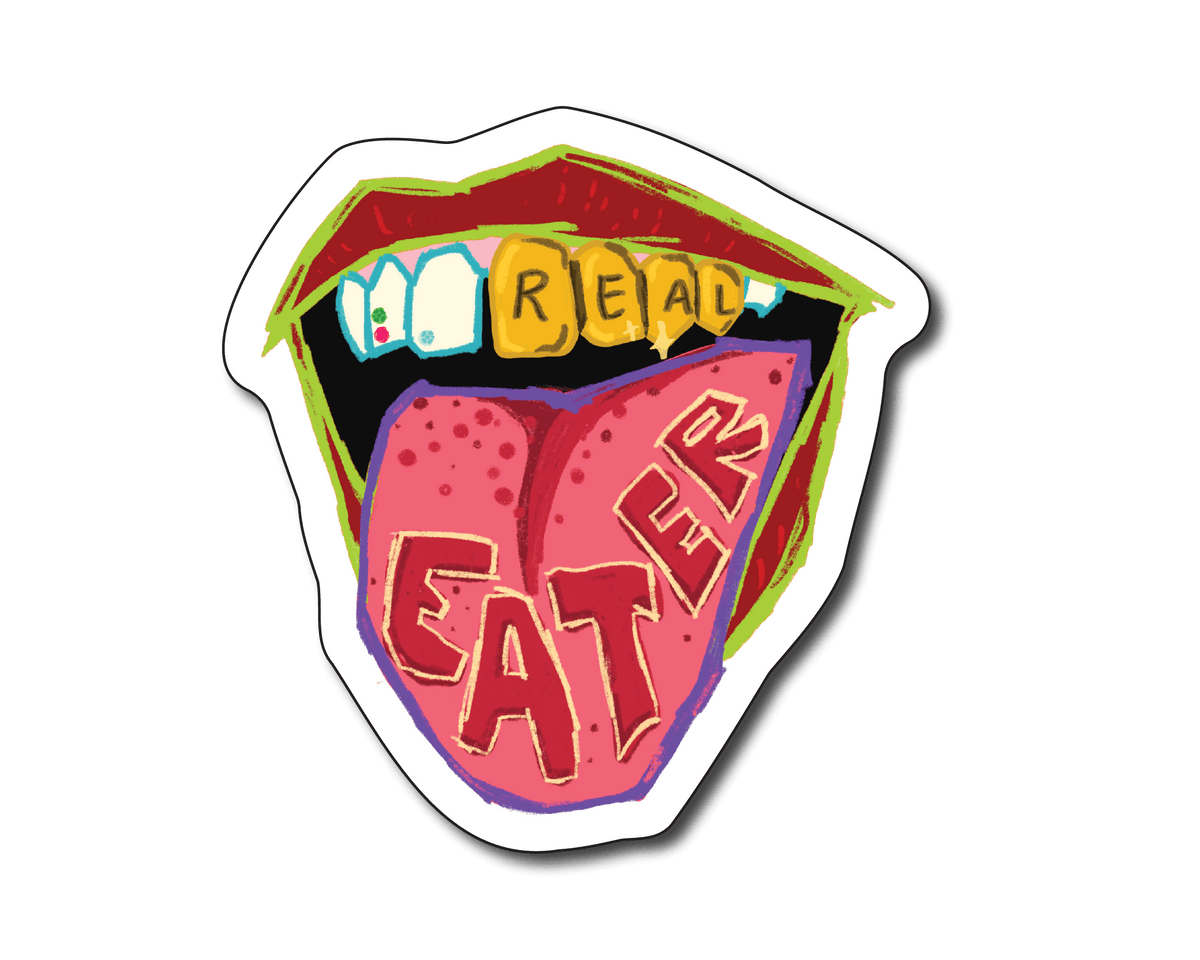 Mini Real Eater Sticker