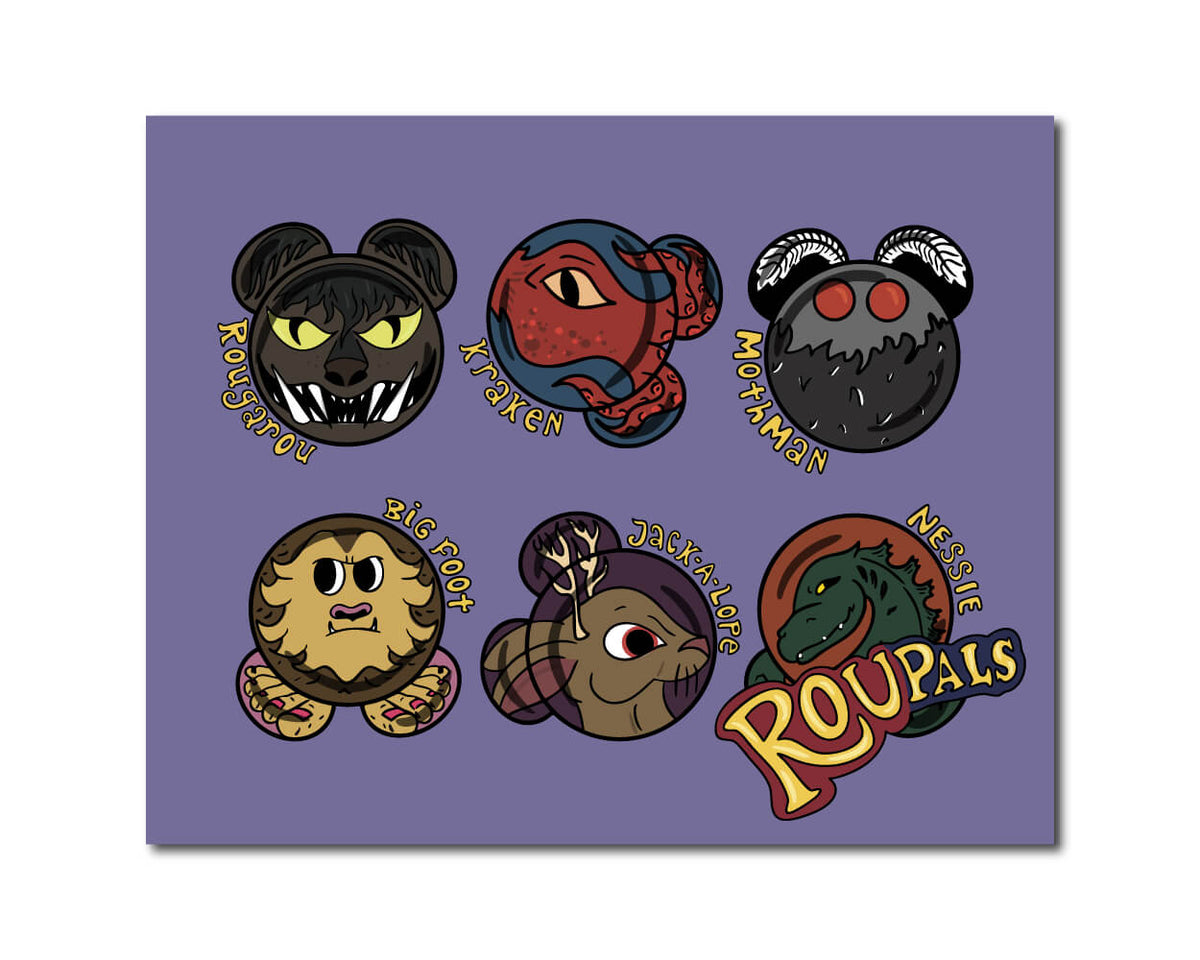 RouPals Art Print